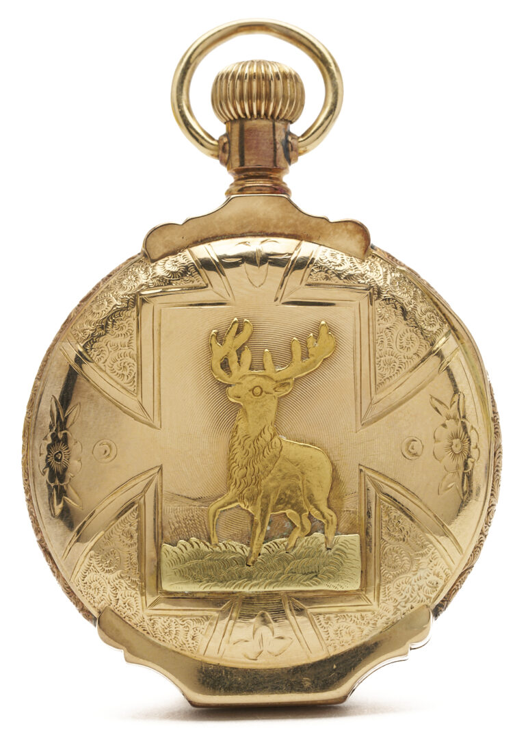 Lot 329: 14K Waltham Grade L Pocket Watch