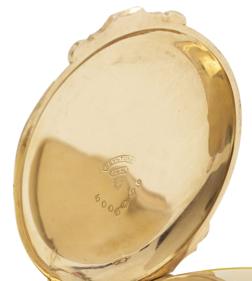 Lot 329: 14K Waltham Grade L Pocket Watch