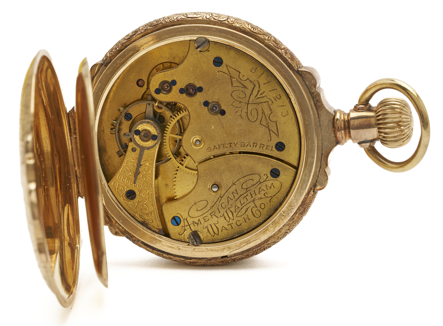 Lot 329: 14K Waltham Grade L Pocket Watch