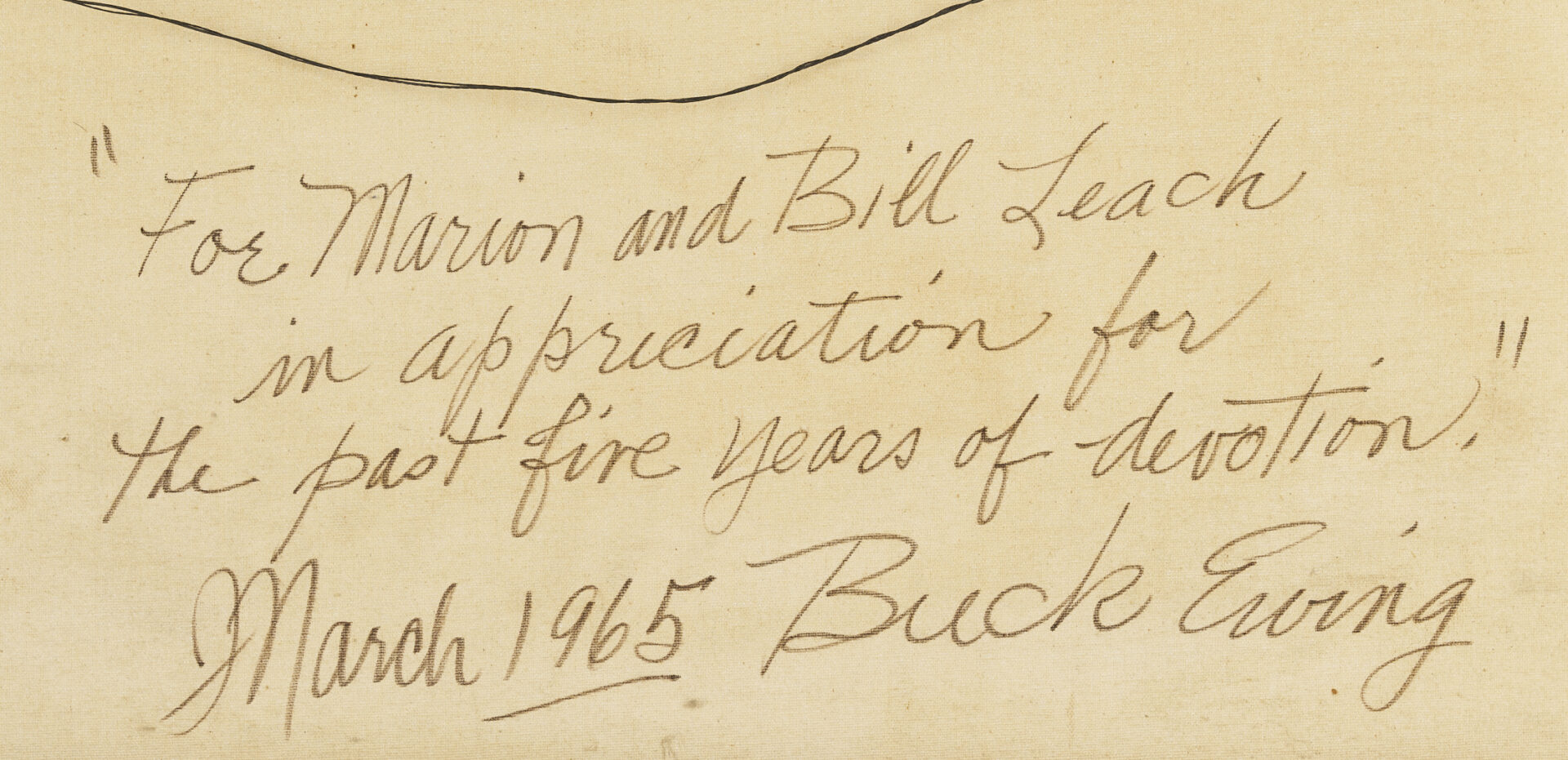 Lot 332: C. Kermit Ewing O/C Spanish or Holy Land Landscape, Southern Stairs