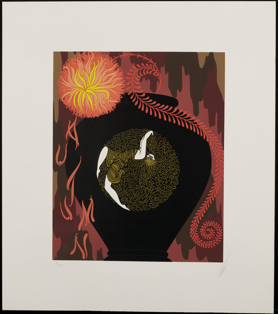 Lot 342: 8 Signed Erte Serigraphs, Twenties Remembered Suite