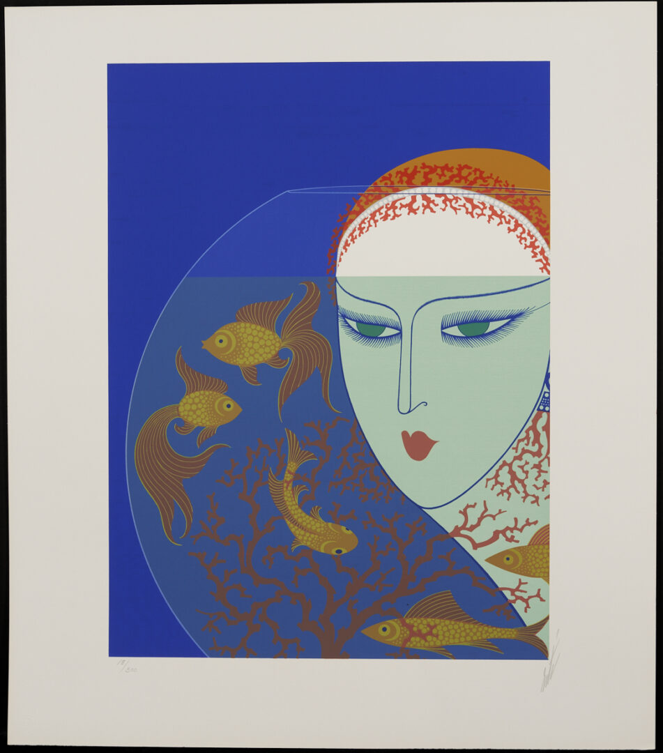 Lot 342: 8 Signed Erte Serigraphs, Twenties Remembered Suite