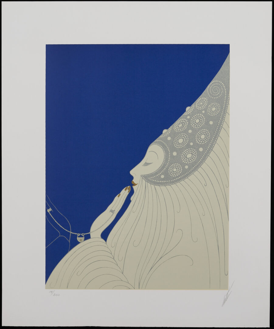 Lot 342: 8 Signed Erte Serigraphs, Twenties Remembered Suite