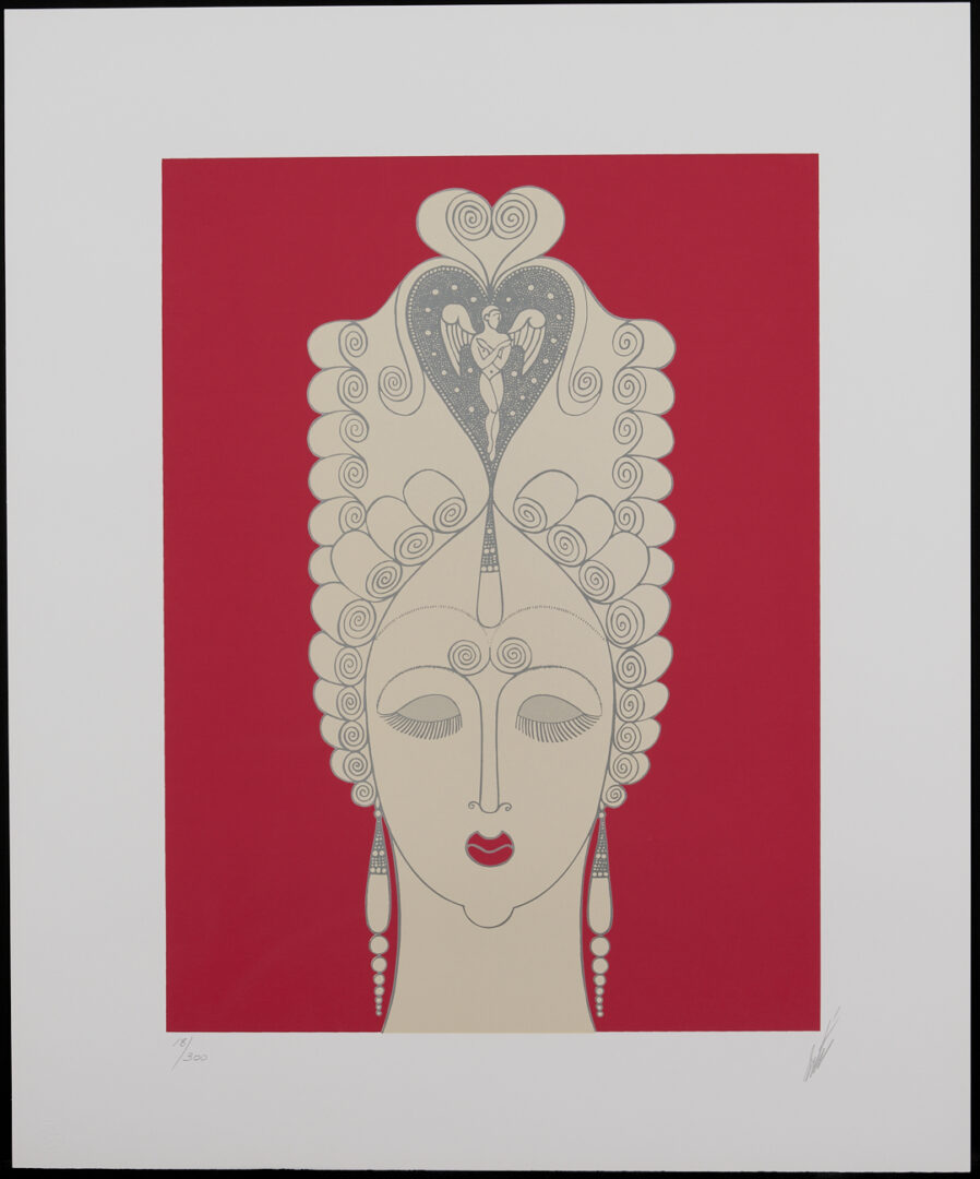 Lot 342: 8 Signed Erte Serigraphs, Twenties Remembered Suite