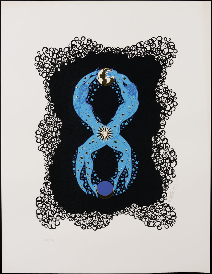Lot 343: 10 Signed Erte Serigraphs, Numbers Suite