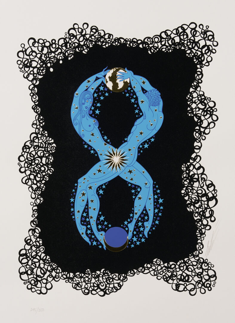 Lot 343: 10 Signed Erte Serigraphs, Numbers Suite