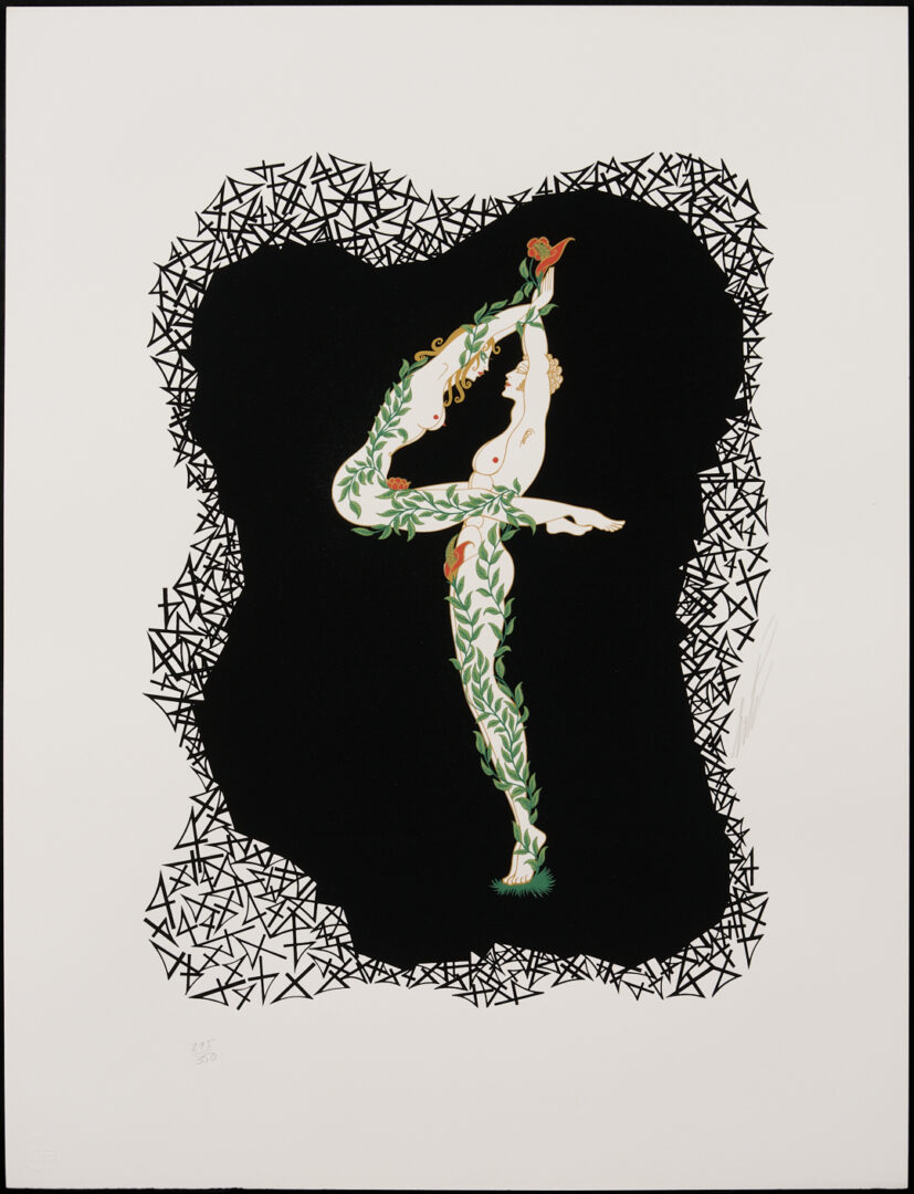 Lot 343: 10 Signed Erte Serigraphs, Numbers Suite
