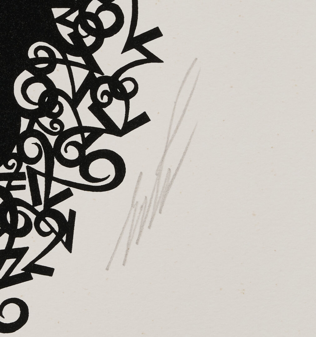 Lot 343: 10 Signed Erte Serigraphs, Numbers Suite