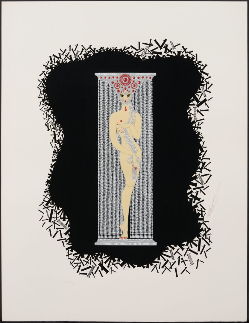 Lot 343: 10 Signed Erte Serigraphs, Numbers Suite