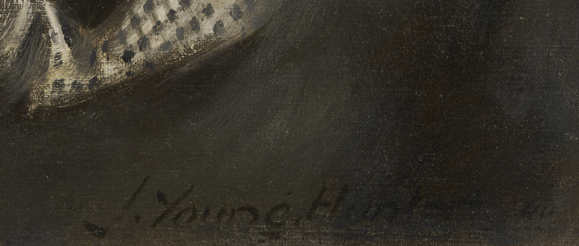 Lot 344: John Young Hunter Oil Portrait of Roy Howard, Exhibited