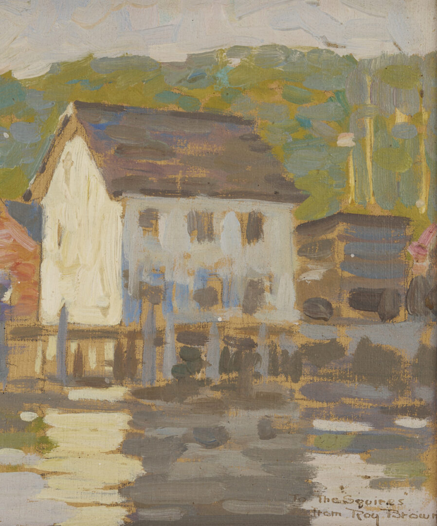 Lot 347: 2 Roy H. Brown Oil Landscape Paintings