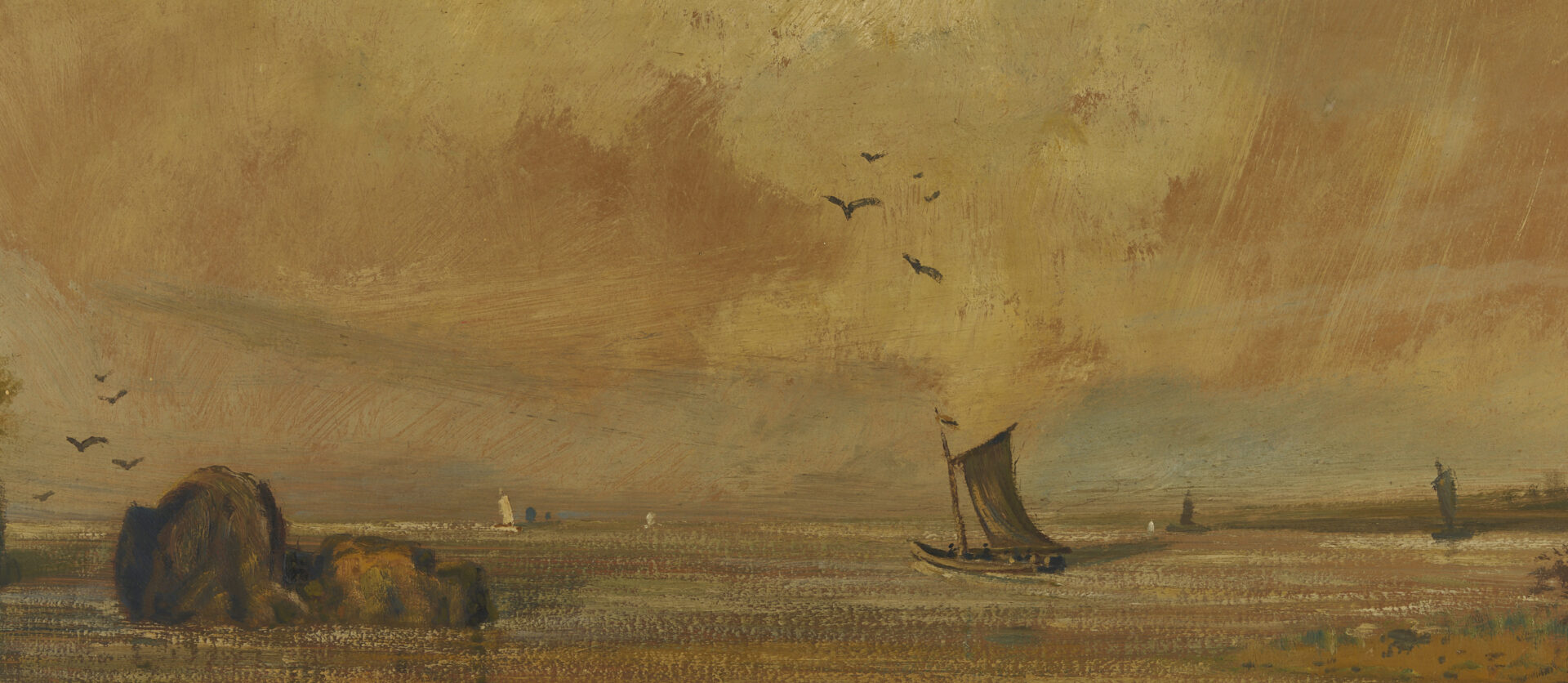 Lot 349: Louis Michael Eilshemius O/B Seascape