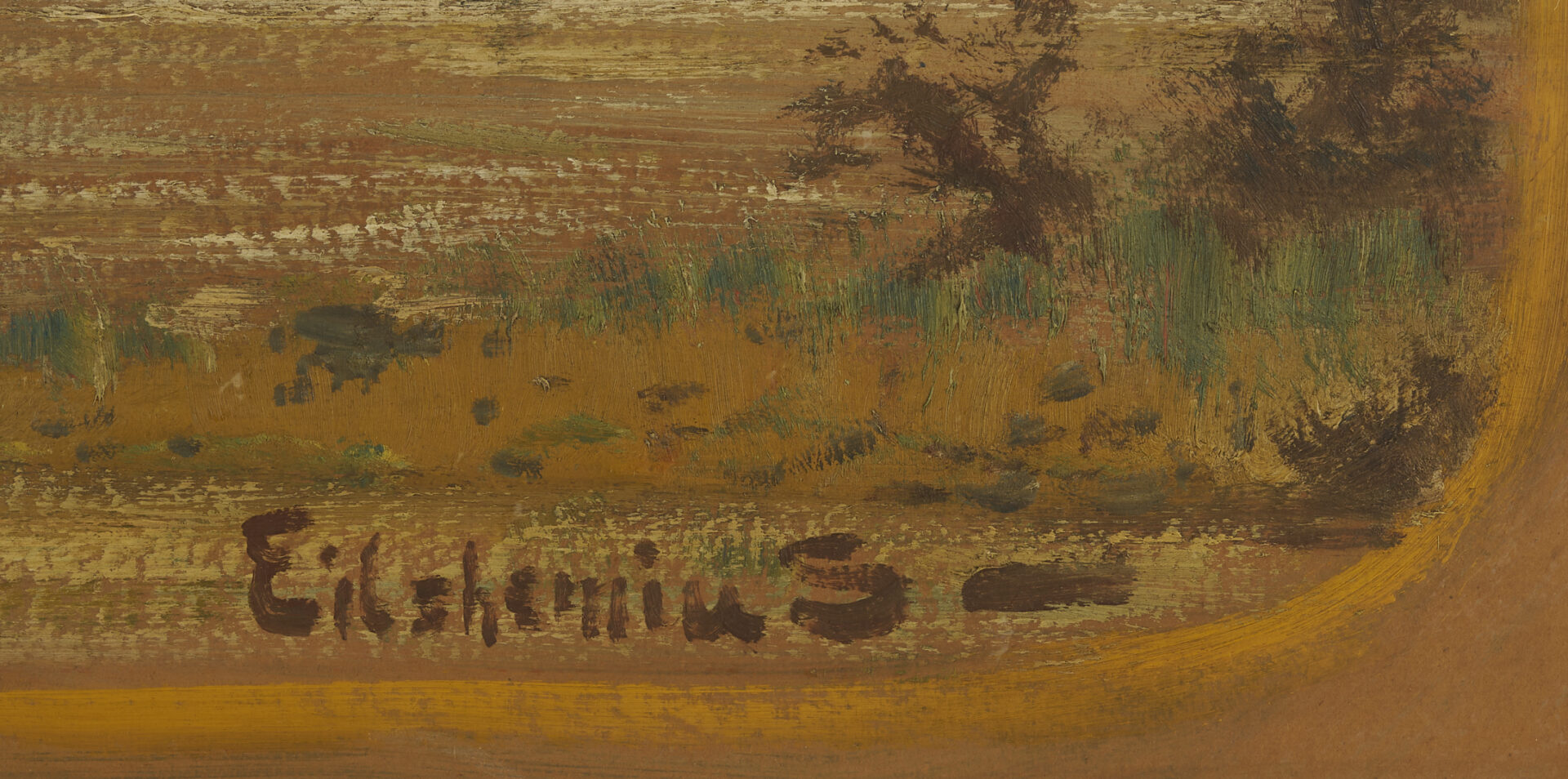 Lot 349: Louis Michael Eilshemius O/B Seascape