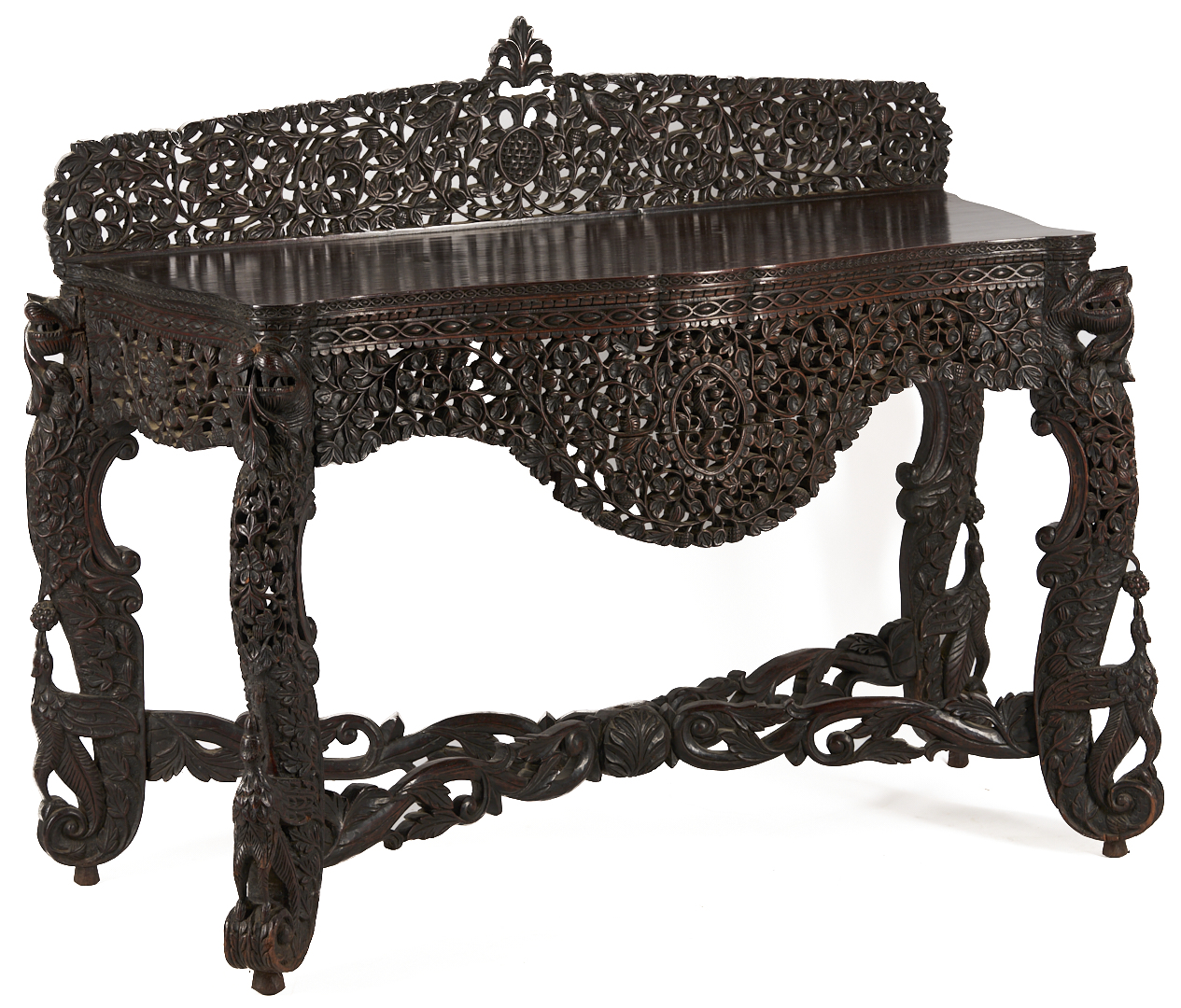 Lot 34: 19th Century Anglo-Indian Console Table