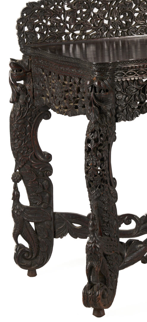 Lot 34: 19th Century Anglo-Indian Console Table
