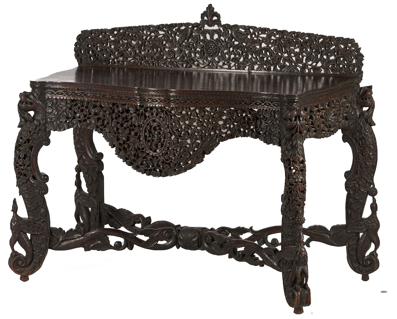 Lot 34: 19th Century Anglo-Indian Console Table