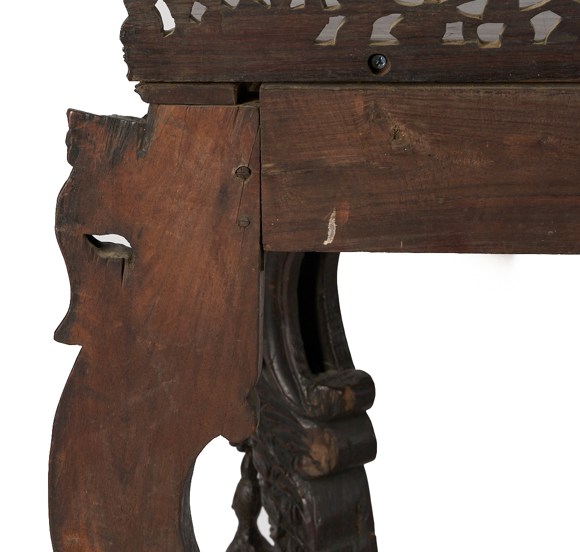 Lot 34: 19th Century Anglo-Indian Console Table