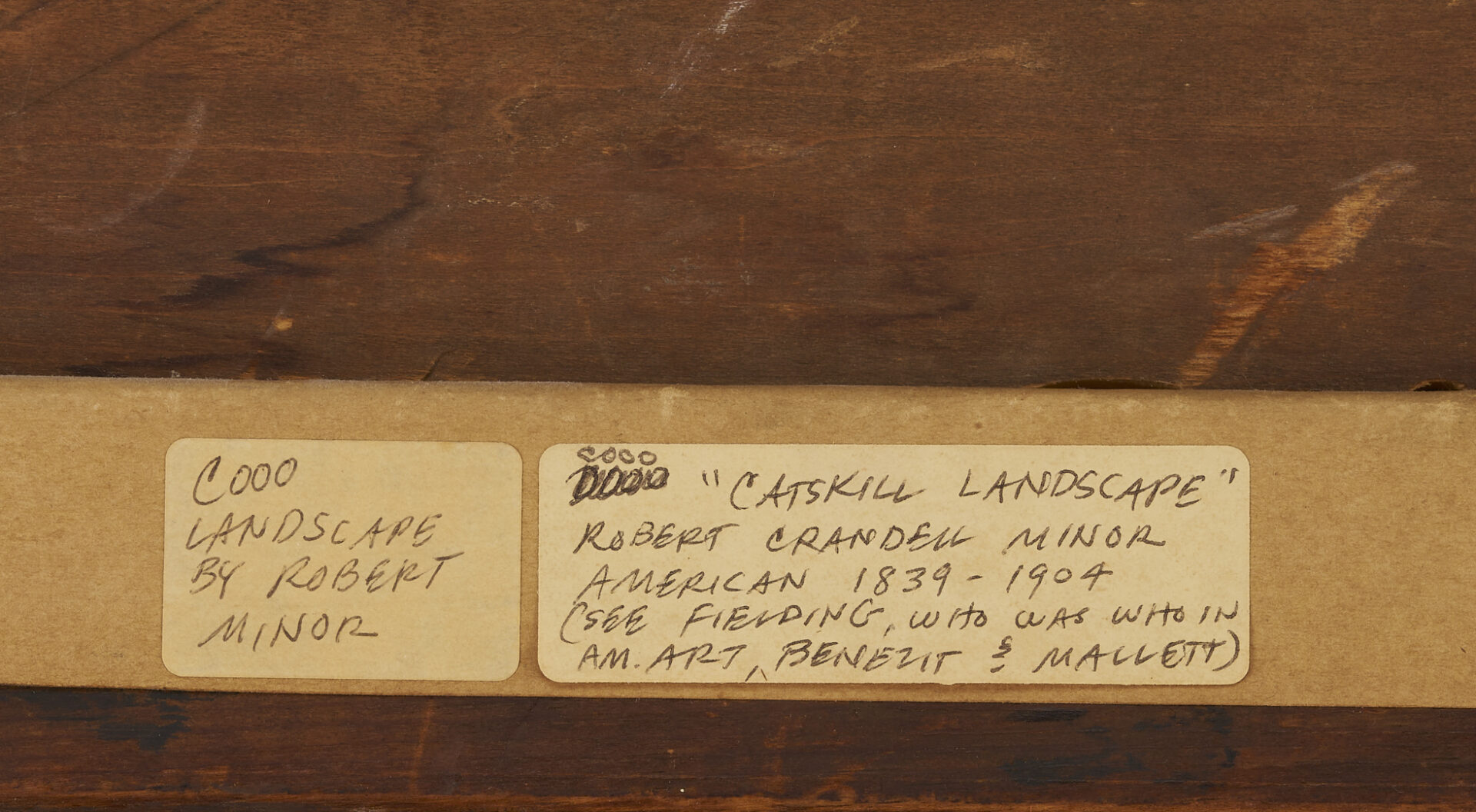 Lot 350: Robert Crannell Minor, Oil Landscape