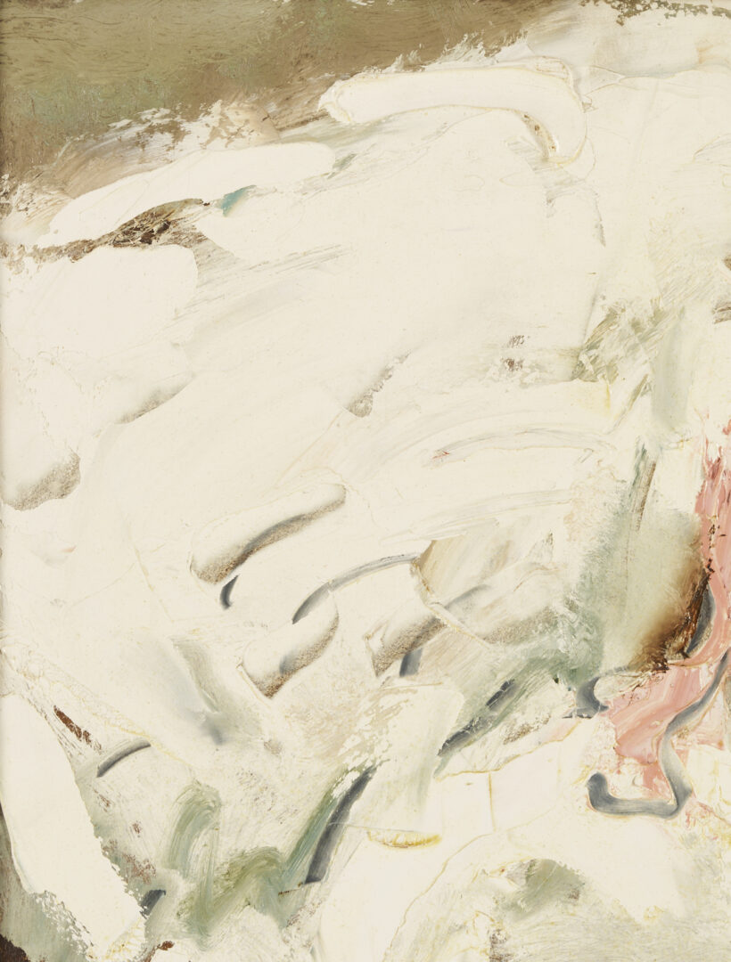 Lot 352: Sterling Strauser O/B, White Turkey