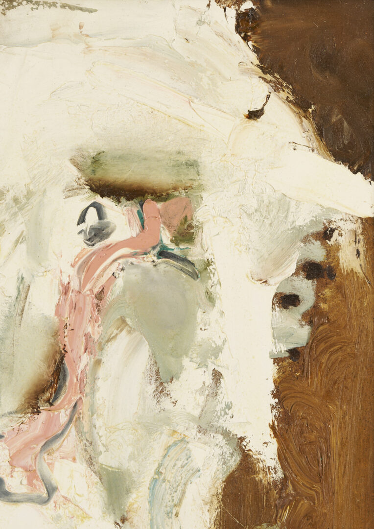 Lot 352: Sterling Strauser O/B, White Turkey