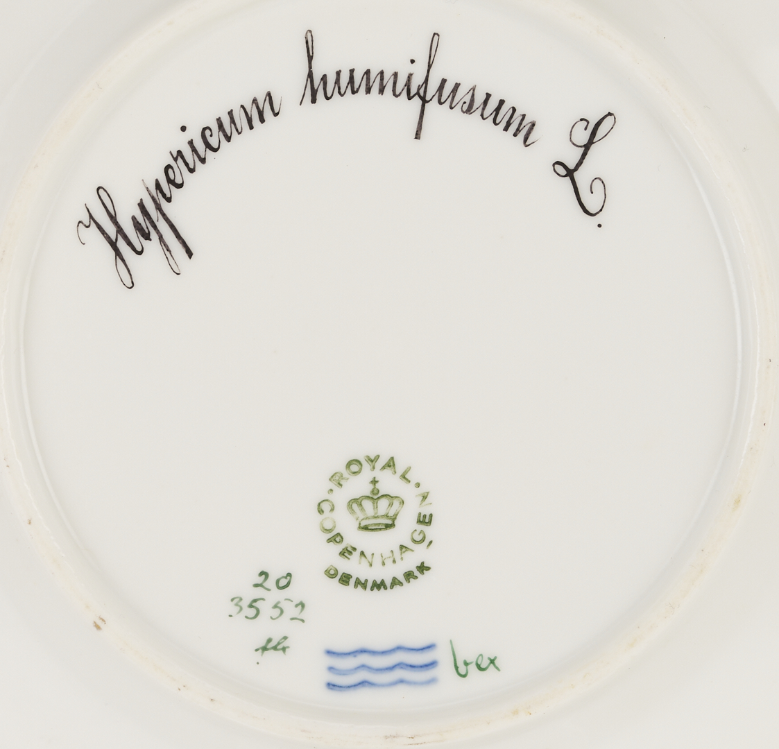 Lot 358: 13 Pieces of Royal Copenhagen Flora Danica Porcelain Dinnerware