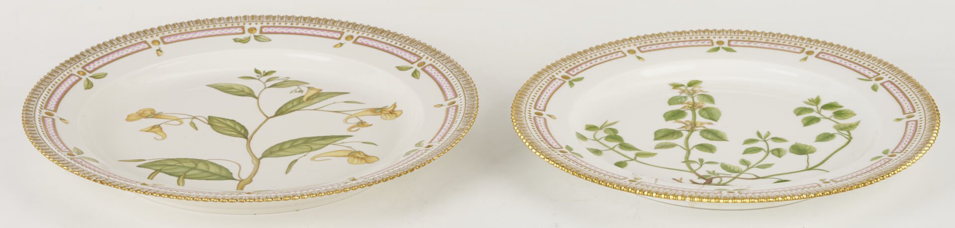 Lot 359: 3 Royal Copenhagen Flora Danica Serving Platters