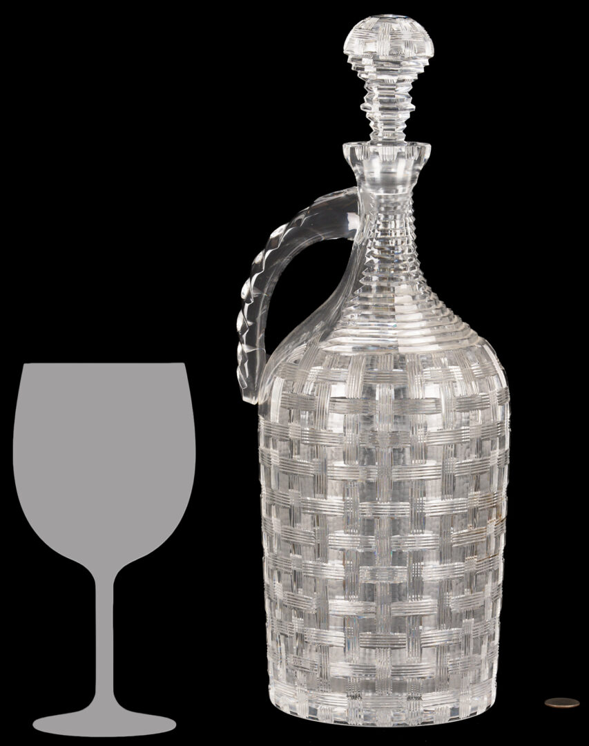 Lot 369: Large William Yeoward Crystal Decanter