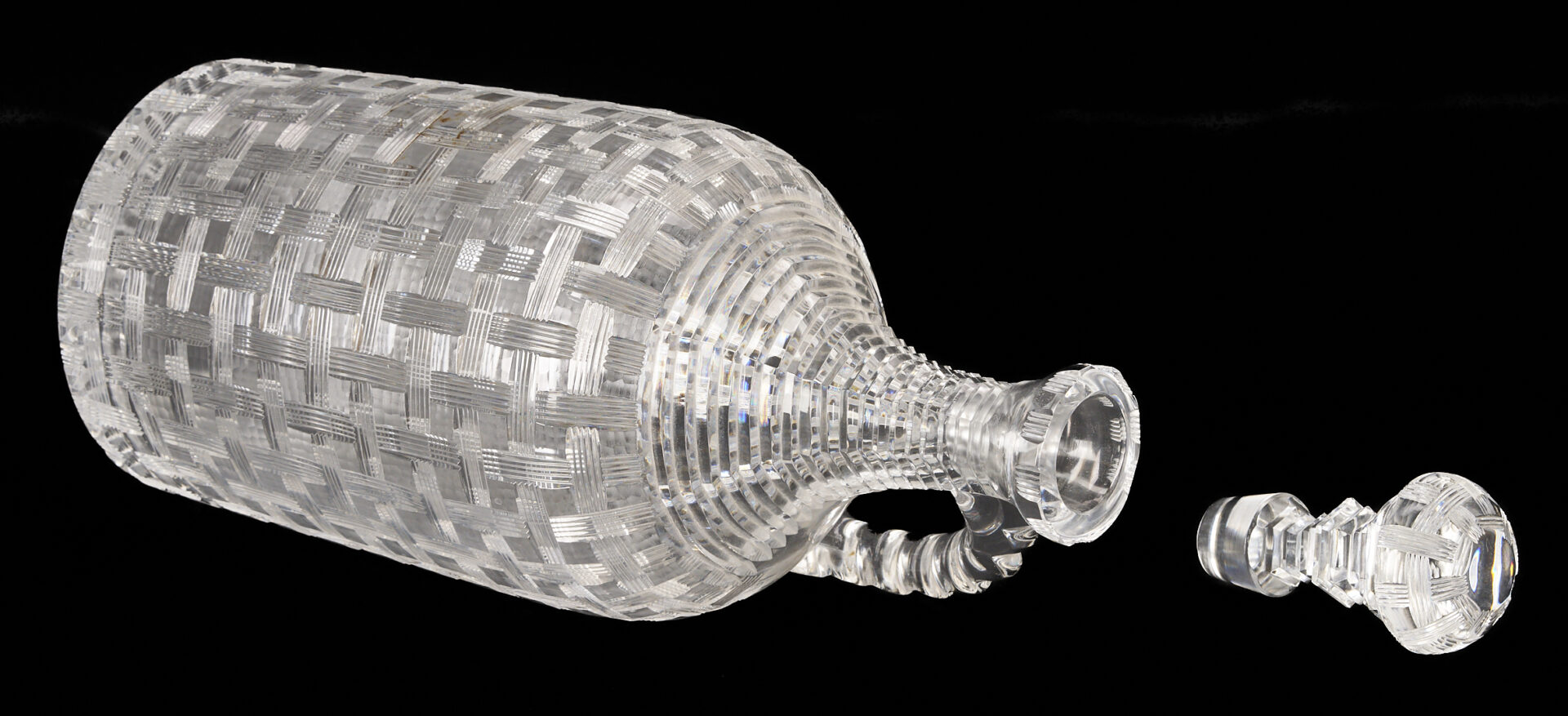 Lot 369: Large William Yeoward Crystal Decanter