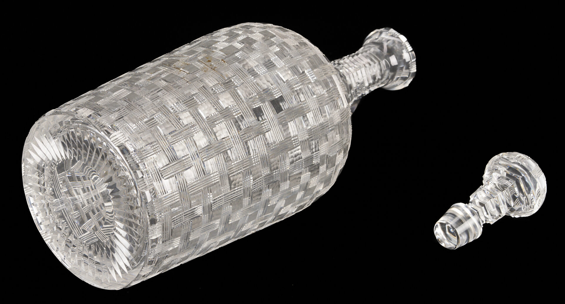 Lot 369: Large William Yeoward Crystal Decanter