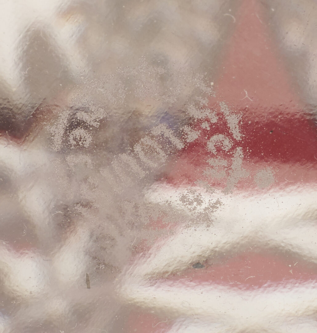 Lot 370: St. Louis Red Cut Crystal Vase