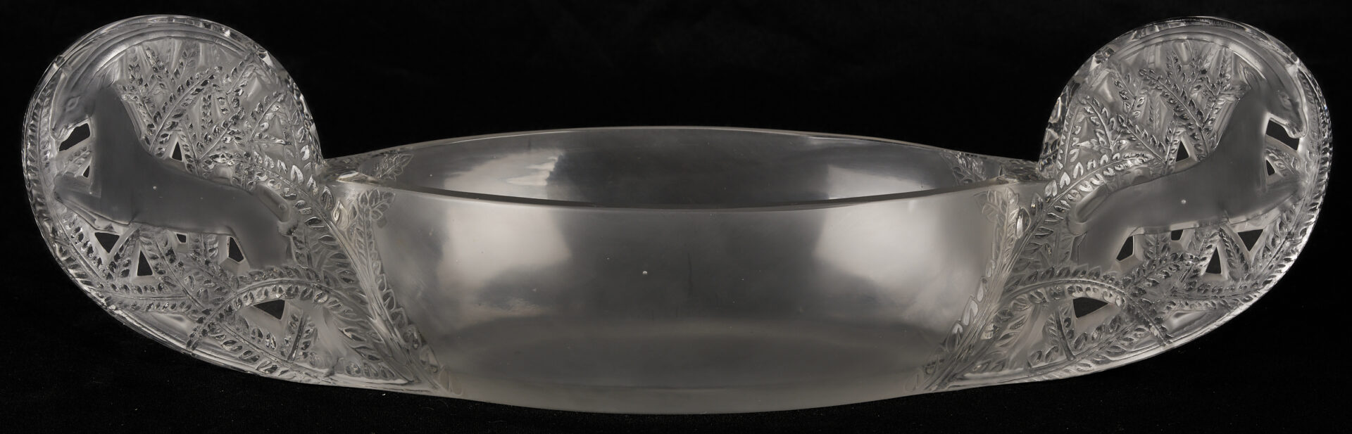 Lot 371: R. Lalique Saint-Hubert Jardiniere, No. 3461