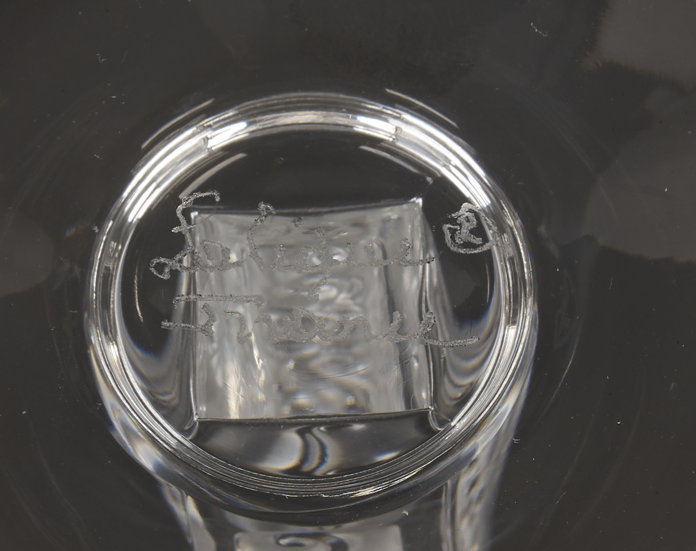 Lot 372: 34 pcs Lalique Phalsbourg Crystal Stemware