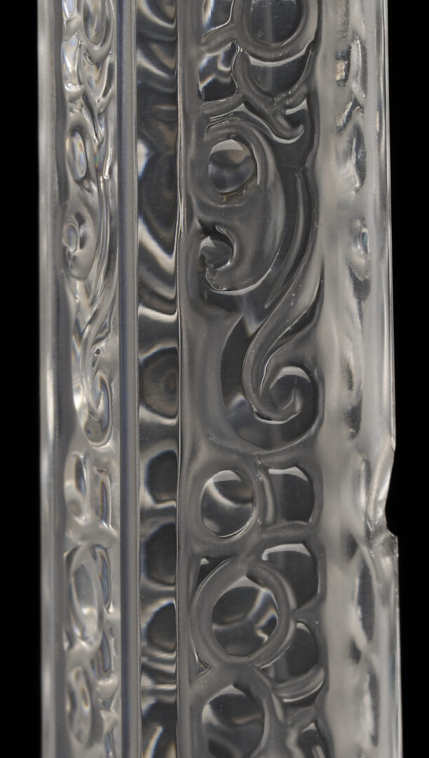 Lot 372: 34 pcs Lalique Phalsbourg Crystal Stemware