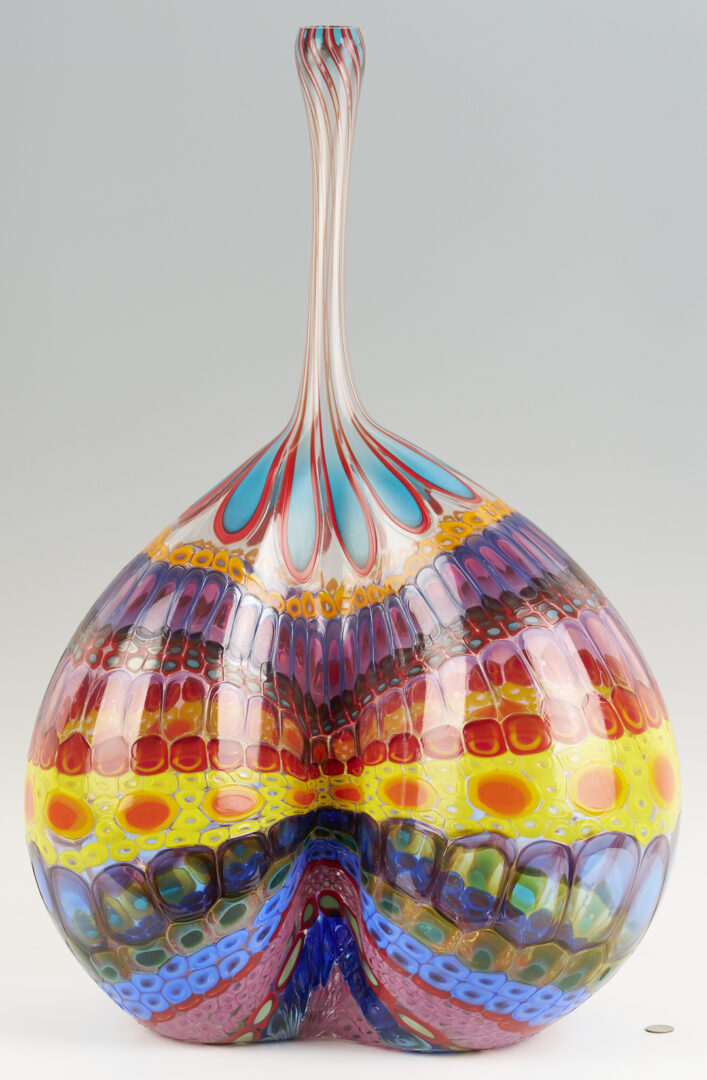 Lot 380: Stephen Rolfe Powell Large Glass Sculpture