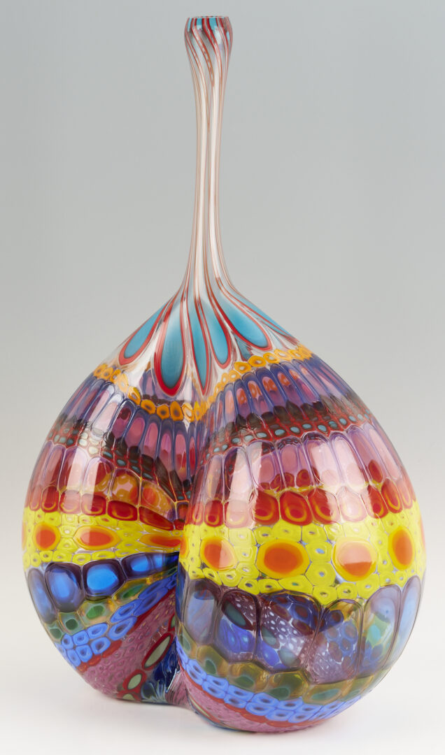 Lot 380: Stephen Rolfe Powell Large Glass Sculpture