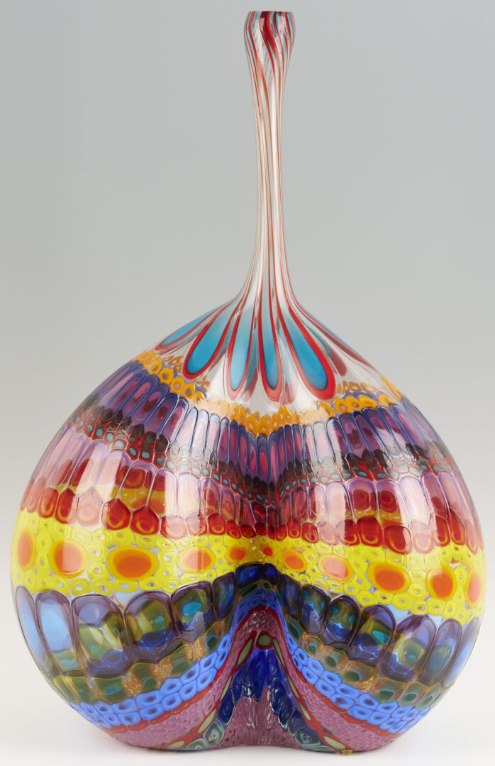 Lot 380: Stephen Rolfe Powell Large Glass Sculpture