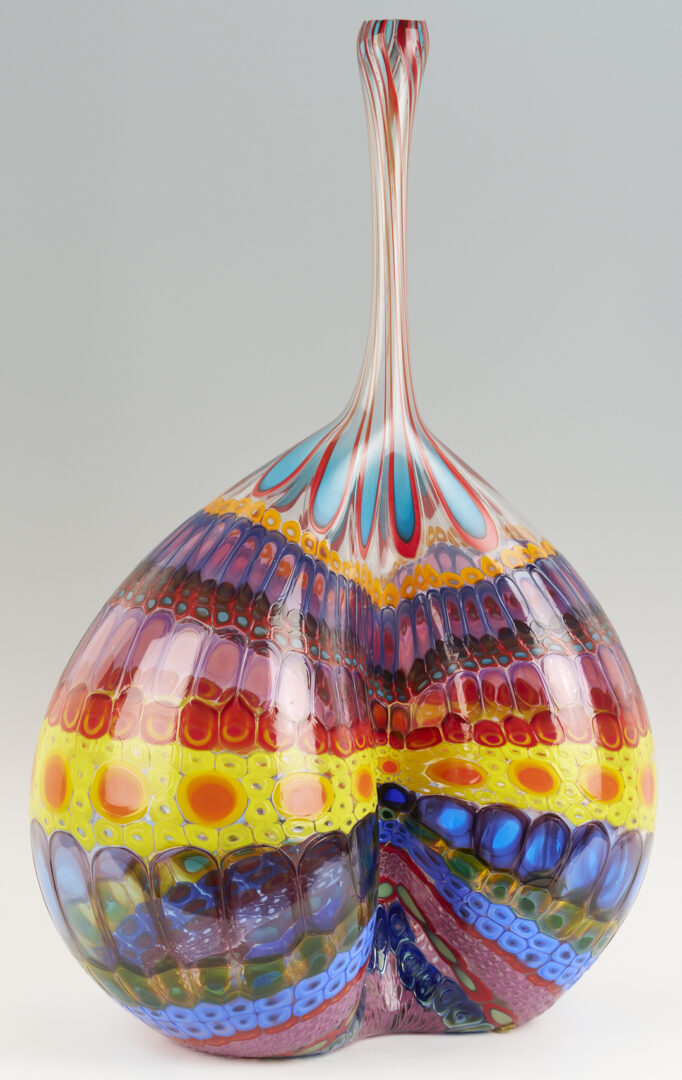 Lot 380: Stephen Rolfe Powell Large Glass Sculpture