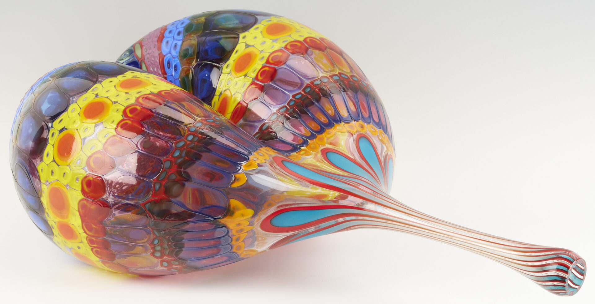 Lot 380: Stephen Rolfe Powell Large Glass Sculpture