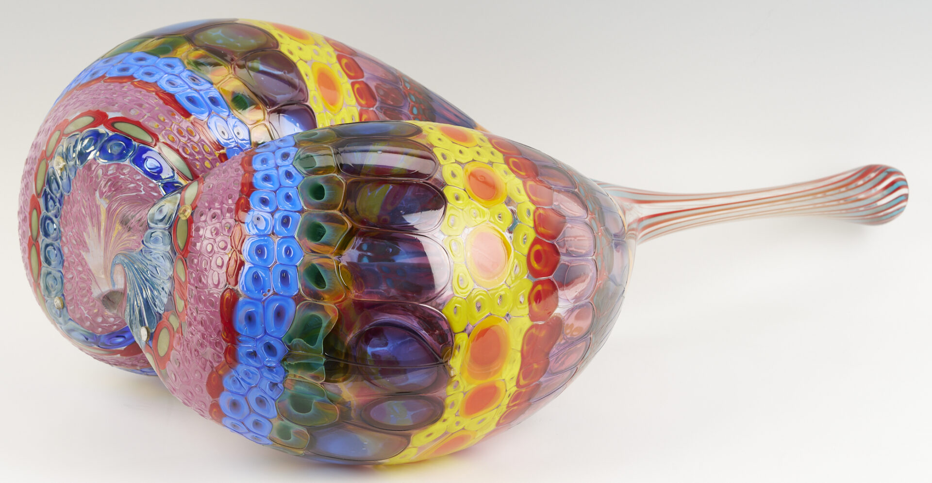 Lot 380: Stephen Rolfe Powell Large Glass Sculpture