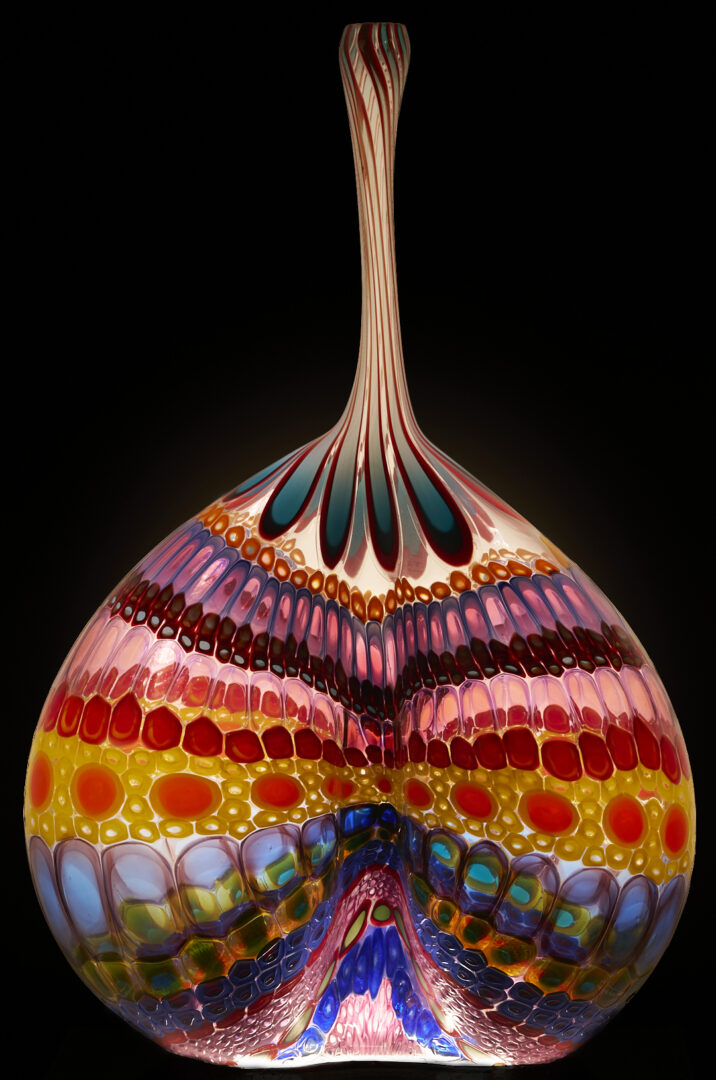 Lot 380: Stephen Rolfe Powell Large Glass Sculpture