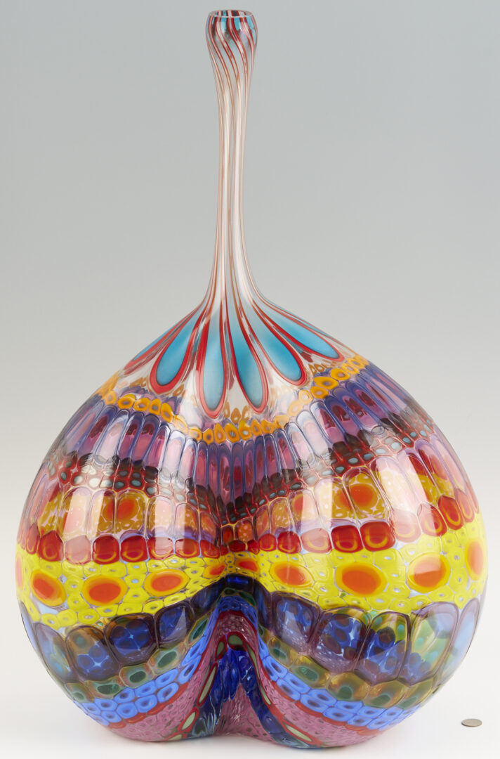Lot 380: Stephen Rolfe Powell Large Glass Sculpture