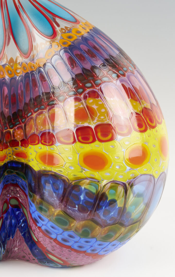 Lot 380: Stephen Rolfe Powell Large Glass Sculpture