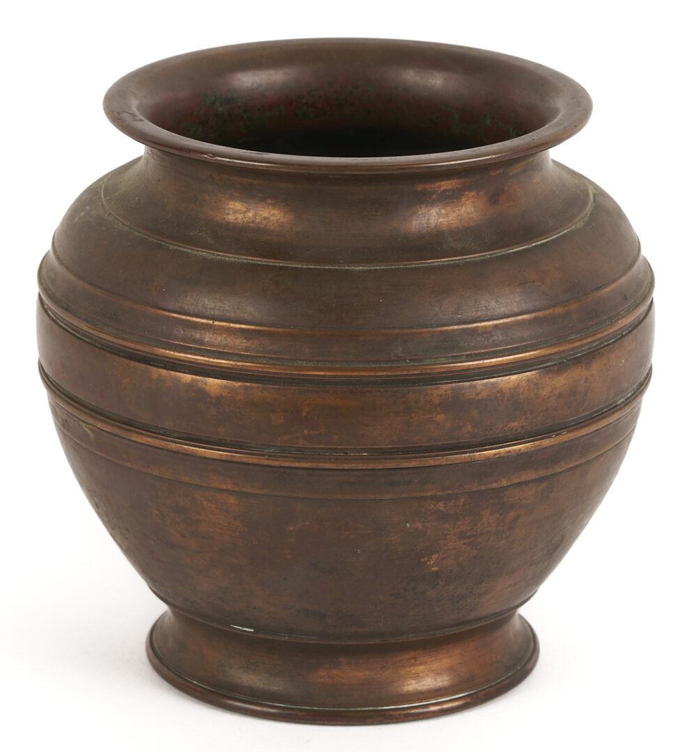 Lot 382: Tiffany Studios Bronze Vase or Urn