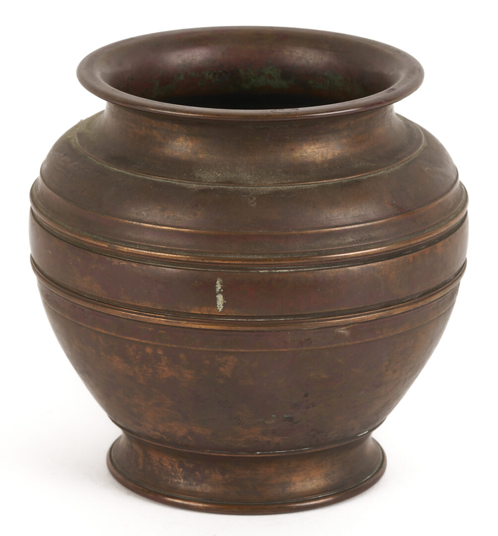 Lot 382: Tiffany Studios Bronze Vase or Urn