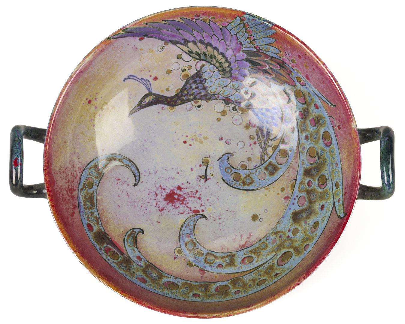 Lot 386: Royal Doulton “Sung” Flambe Glaze Bowl