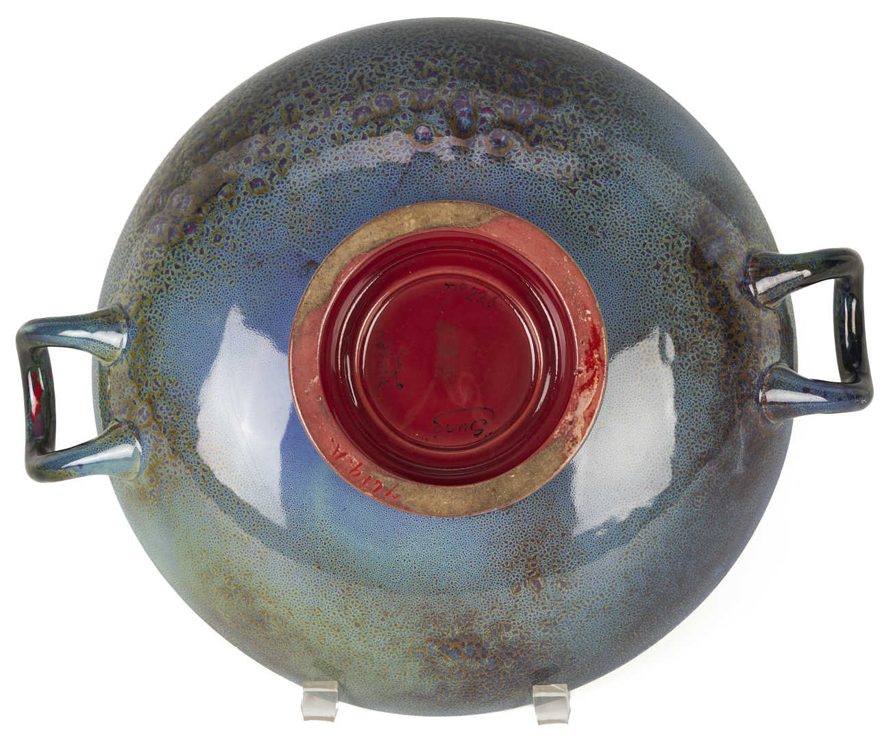 Lot 386: Royal Doulton “Sung” Flambe Glaze Bowl