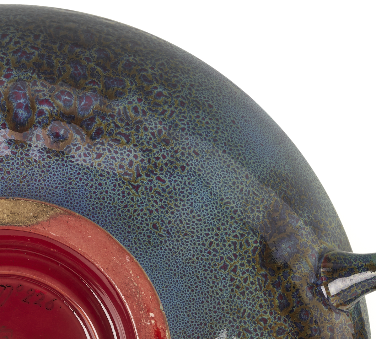 Lot 386: Royal Doulton “Sung” Flambe Glaze Bowl