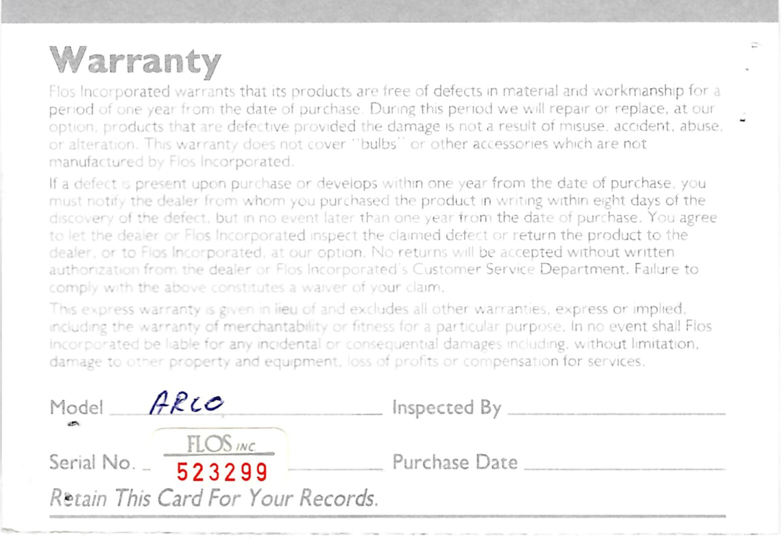 Lot 391: Italian Castiglioni Arco Floor Lamp w/ Marble Base, Mid-Century