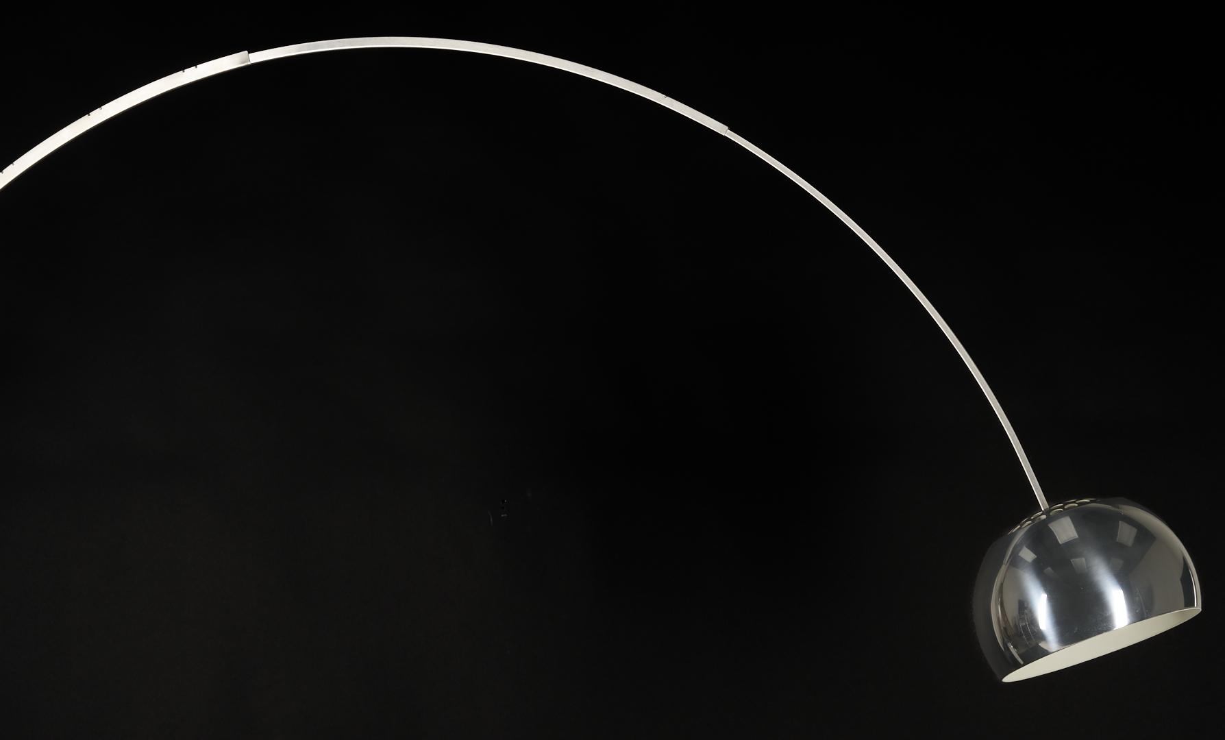 Lot 391: Italian Castiglioni Arco Floor Lamp w/ Marble Base, Mid-Century