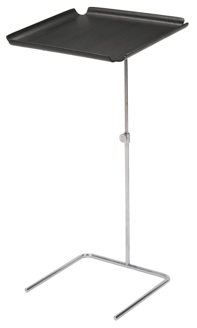 Lot 396: 2 Herman Miller Side Tables, Tray & LTR